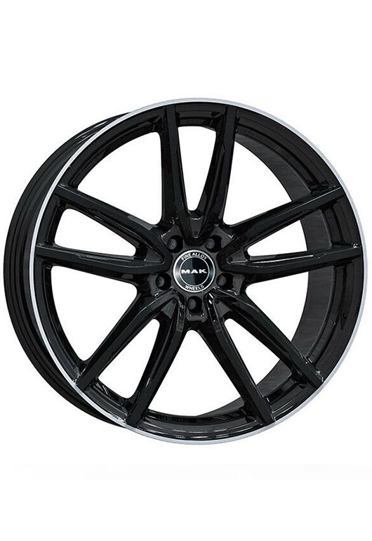 MAK Evo gloss black mirror ring