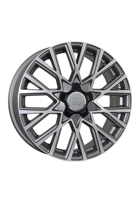 WSP Italy W168 matt gun metal polished