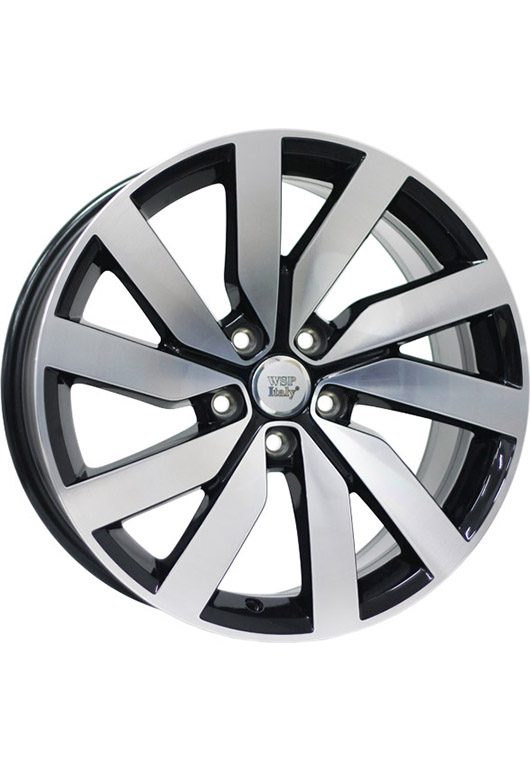 WSP Italy W468 glossy black polished